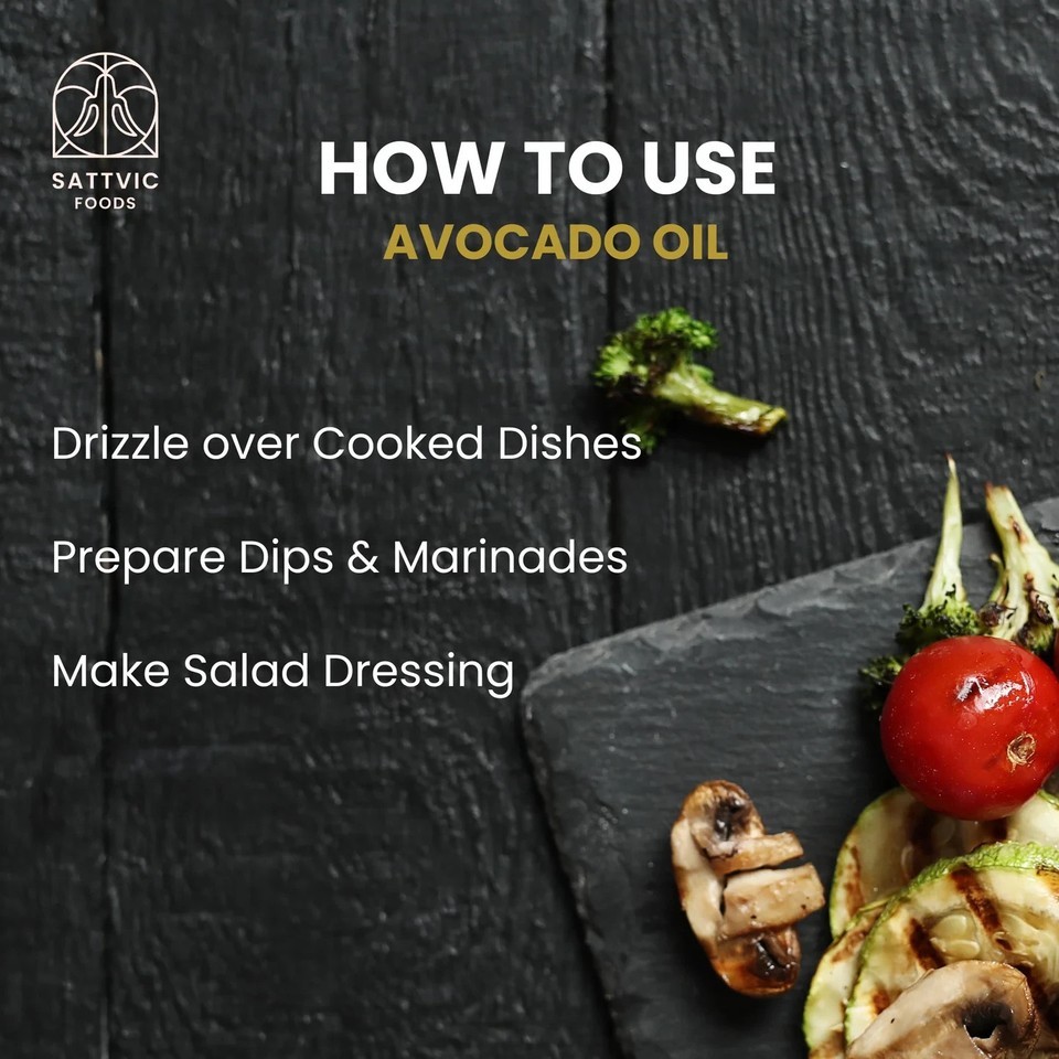 Premium USDA Organic 100% Pure Avocado Oil. 17 fl oz 500 ml Item image 3