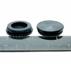1&quot; Solid Rubber Grommet Knockout Panel Hole Plug for 1/8” Groove 1 1/4&quot; OD Top - £10.56 GBP+