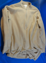 Usgi Us Army Flame Resistant Moisture Wicking Midweight Tan Thermal Pullover Xlr - £19.85 GBP