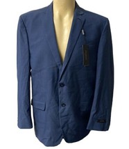 Marc New York Men Blue Stretch Separate Suit Jacket Blazer 44R Made Jordan $395 - £38.93 GBP