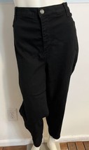 Talbots Woman Black High Waist Jegging Crop Size 22 - £22.01 GBP