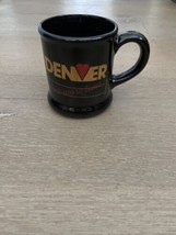 1986 Denver Colorado Black &amp; Gold And Heart Coffee Mug Collectible Cup Souvenir - $12.00