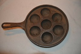 Vintage Griswold Cast Iron 962 Danish Pancake Egg Skillet Pan - £82.22 GBP