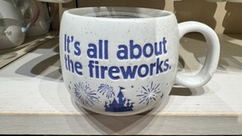 Disney Parks It&#39;s All About the Fireworks Stoneware Mug 18 oz NEW - $29.90