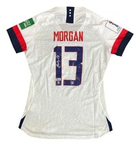 Alex Morgan Signed 2019 Nike USA Women&#39;s Home Medium Vaporknit Soccer Jersey BAS - £194.46 GBP