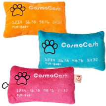 Cosmo Furbabies Credit Card Plush Dog Toy Assorted Colors 3 count Cosmo ... - £17.33 GBP