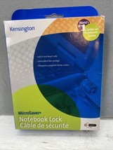 Kensington MicroSaver Keyed Notebook Lock Laptop Security Cable NEW. - £6.28 GBP