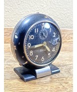 Westclox Style 5 Baby Ben Black Case Alarm Clock 1939-49 Bad Time Spring... - £31.59 GBP
