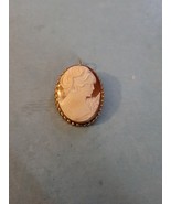 Vintage Cameo Pendant Necklace Brooch 1940&#39;s - $1,674.84 MXN