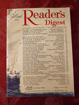 Readers Digest March 1954 Blake Clark James Michener Bennett Cerf John Gunther  - £8.44 GBP