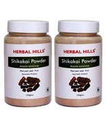 Herbal Hills Shikakai Powder100g Pack of2 Remove Dandruff Strengthen Gro... - £19.86 GBP