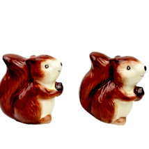 Better Homes Earthenware Squirrels Salt Pepper NWT - £10.89 GBP