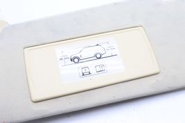 05-09 RANGE ROVER LEFT DRIVER SIDE SUN VISOR BEIGE E3680 image 5