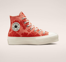 Converse Chuck Taylor AS Tonal Embroidery Platform Hi, A02233C Multi Sizes Madde - £104.76 GBP