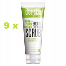 9 x Avon Clearskin Smooth Pore Exfoliating Scrub Shine Control Peeling 7... - $99.99