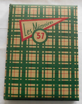 1957 Wilson Borough Easton PA High School Yearbook Les Memoires - £39.62 GBP