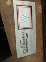 NOS 1987 VW Volkswagen Exterior Paint Guide Brochure - $14.80