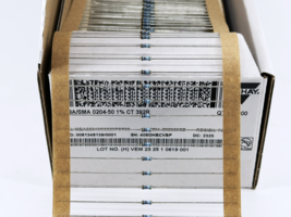 100PCS MBA02040C3920FCT00 Vishay 392 Ohm 1% 0.4W 50ppm Metal Film Resist... - $4.50