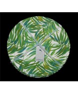 4 Tommy Bahama Green Palm Fronds Thick 9&quot; Melamine Luncheon / Salad Plat... - €34,10 EUR