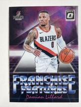 2018-19 Panini Donruss Optic Damian Lillard Franchise Features #25 Trail Blazers - £1.33 GBP