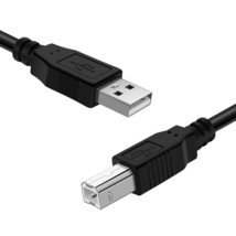 USB A to USB B Cable - USB B to A Printer Cable 5ft 2.0 Type B MIDI Cord - £17.56 GBP