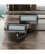 2PCS 4-Row 7Inch 144W LED Work Light Bar Flood Offroad Driving 4WD Truck... - $559.01 MXN