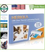 Round Corner Clear Laminating Sheets - 100 Pack, Safeguard Your Documents - $921.56 MXN