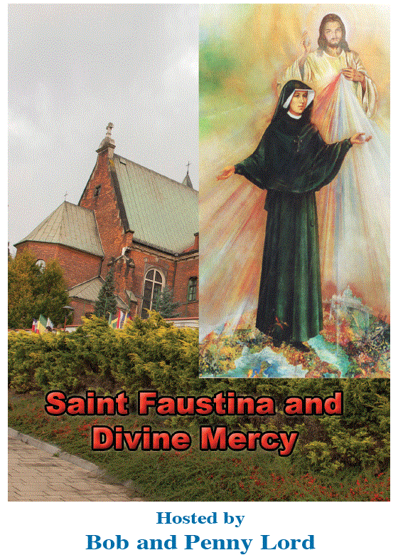 Saint Faustina and Divine Mercy Minibook plus DVD by Bob and Penny Lord, New
