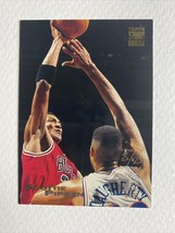 1993-94 Topps Stadium Club Scottie Pippen #103 Basketball Card Chicago Bulls HOF - £0.79 GBP