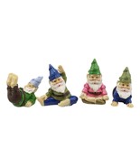 Ebros Set of 4 Mini Yoga Garden Gnomes Miniature Figurines - €12,86 EUR