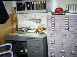 1966 USS Repose Officers Desk Vietnam Kodachrome 35mm Slide - £4.29 GBP