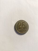 1993 Argentina 25 Centavos Coin &quot;En Union Y Libertad&quot; - $3.93 CAD
