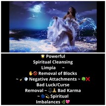 LIMPIA Negative Attachments ❌ Bad Luck/Curse Removal⚖️ Bad Karma ~  - $98.99