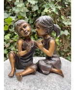 Childhood Secrets – Bronze Sculpture. 14x10x13cm - €214,75 EUR