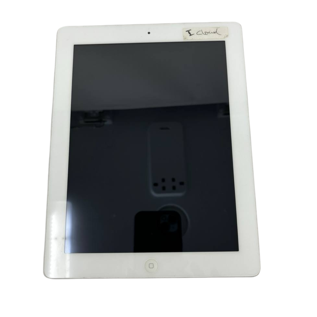 Apple iPad A1458 4th Gen 16GB WiFi 9.7&quot; Bluetooth Multi Touch White &amp; Bl... - $22.46