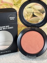 Mac Cream Colour Color Base - IMPROPER COPPER - Full Size .12oz New In B... - $27.67