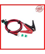 Efficient 6Ft Alligator Clip Cable for Battery &amp; Marine Use, 30A Heavy-Duty - $532.12 MXN