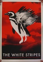 White Stripes Poster Silkscreen Charlett Town June 11 2007 Mint 17x25 The - $224.11