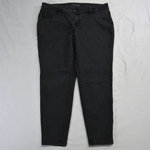 Maurices XL Skinny Washed Black Stretch Denim Womens Jeans - £11.87 GBP