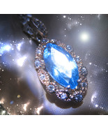 HAUNTED NECKLACE THE AZURE FLAME ENHANCED ATTRACTION HIGHEST LIGHT MAGICK - $654.79 CAD