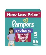 Pampers Diapers - Cruisers 360 - Size 5, 56 Count, Babyproof up to 100% - €23,22 EUR