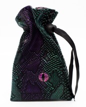 Dragon Eye Faux Leather Dice Bag by Old School Dice - £14.73 GBP+