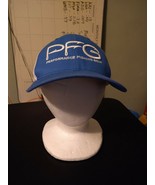 Columbia PFG Hooks Snap Back Mesh Blue Performance Fishing Gear Cap Hat - $25.74