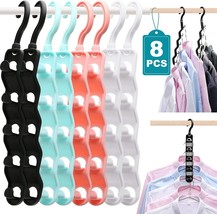 8 Pack Organization and Storage Clothes Hanger,Closet Organizers and Storage - £10.05 GBP