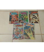 Lot of 5 Vintage Comic Books -Marvel X-Xmens, Motormouth, DC 2 Batman, F... - $16.29 CAD