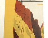 Vtg 1950s Royal Gorge Worlds Highest Bridge Advertising Tourism Brochure... - £4.94 GBP
