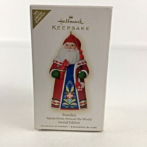 Hallmark Keepsake Christmas Ornament Sweden Santa&#39;s From Around The Worl... - $123.70
