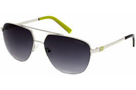 GUESS FACTORY GF5065 10B Shiny Light Nickeltin/Gradient Smoke 60-- Sunglasses... - £19.21 GBP