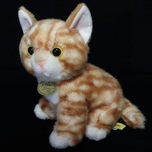 Aurora Miyoni Tots Orange Tabby Cat Kitten w Tag 2018 Soft Plush Stuffed... - $17.83
