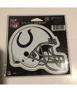 NFL Indianapolis Colts 4” Auto Magnet Helmet by WinCraft Die-cut For Ind... - £5.01 GBP